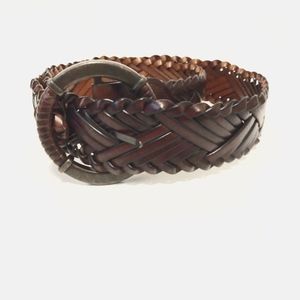 Brown Leather Belt sz S/M